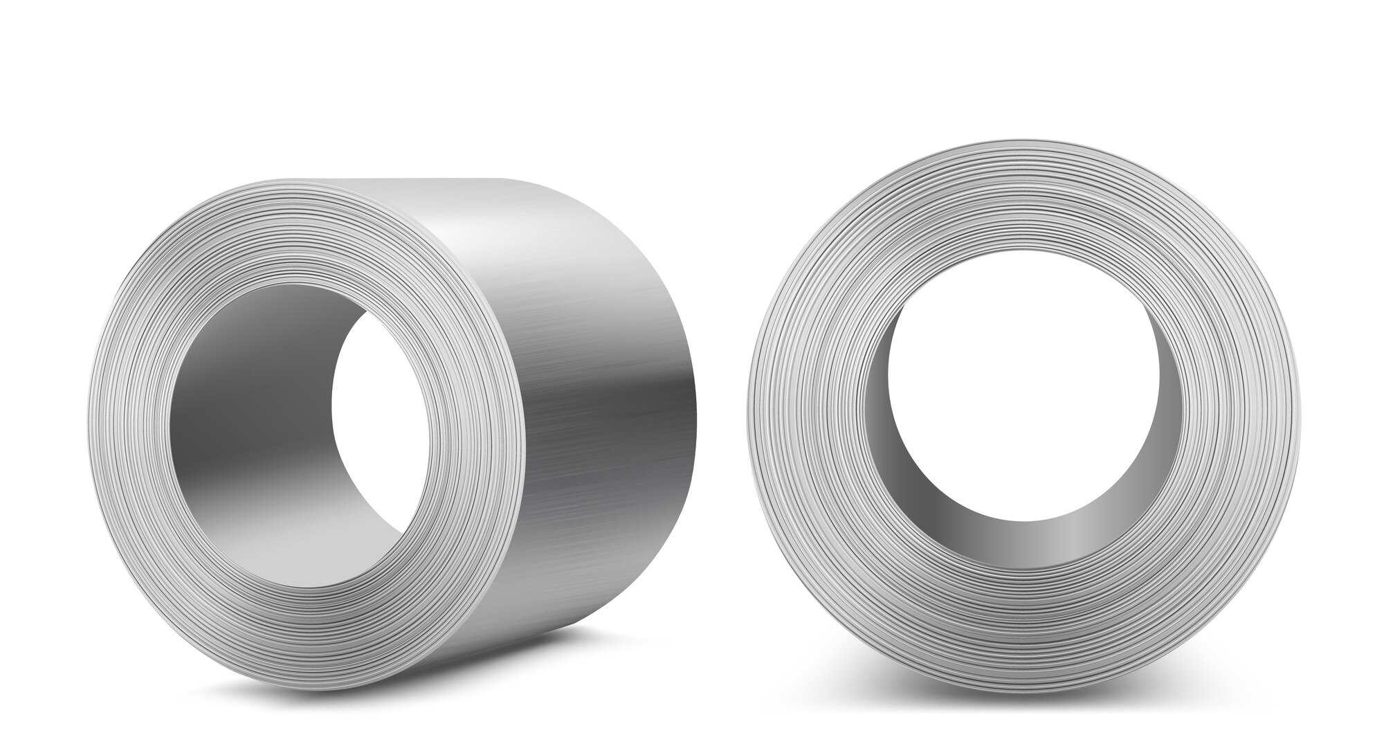 Premium steel coils showcasing precision manufacturing and superior finish