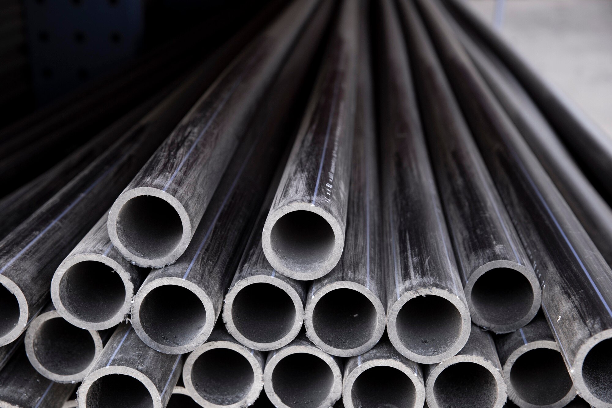 Premium steel pipes demonstrating versatile industrial applications