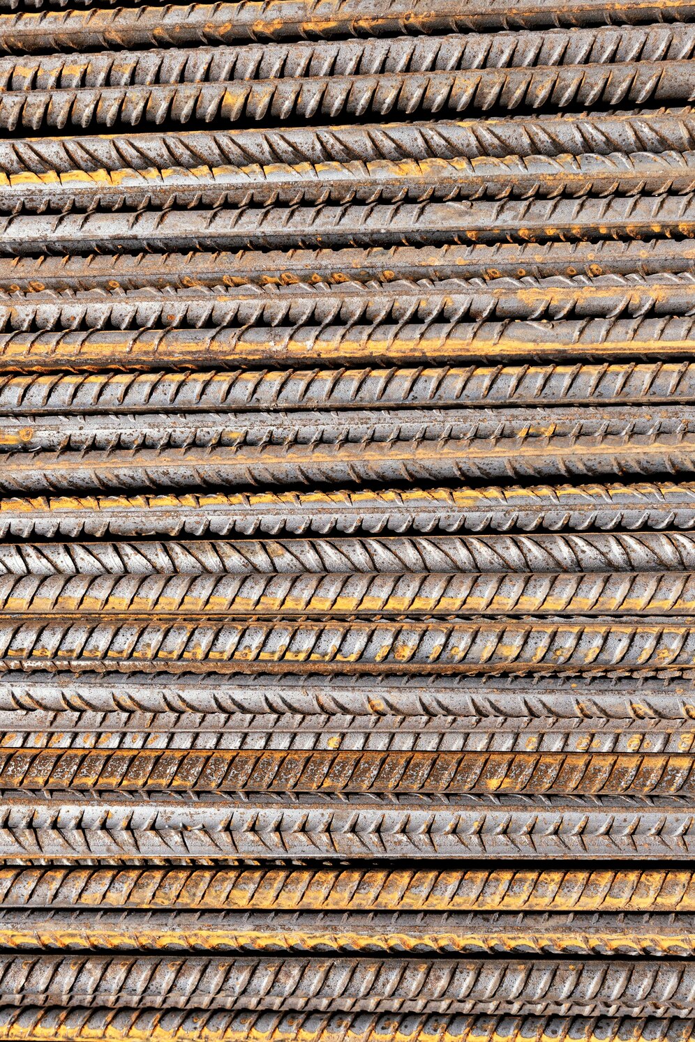 Precision-engineered rebars showcasing superior strength characteristics